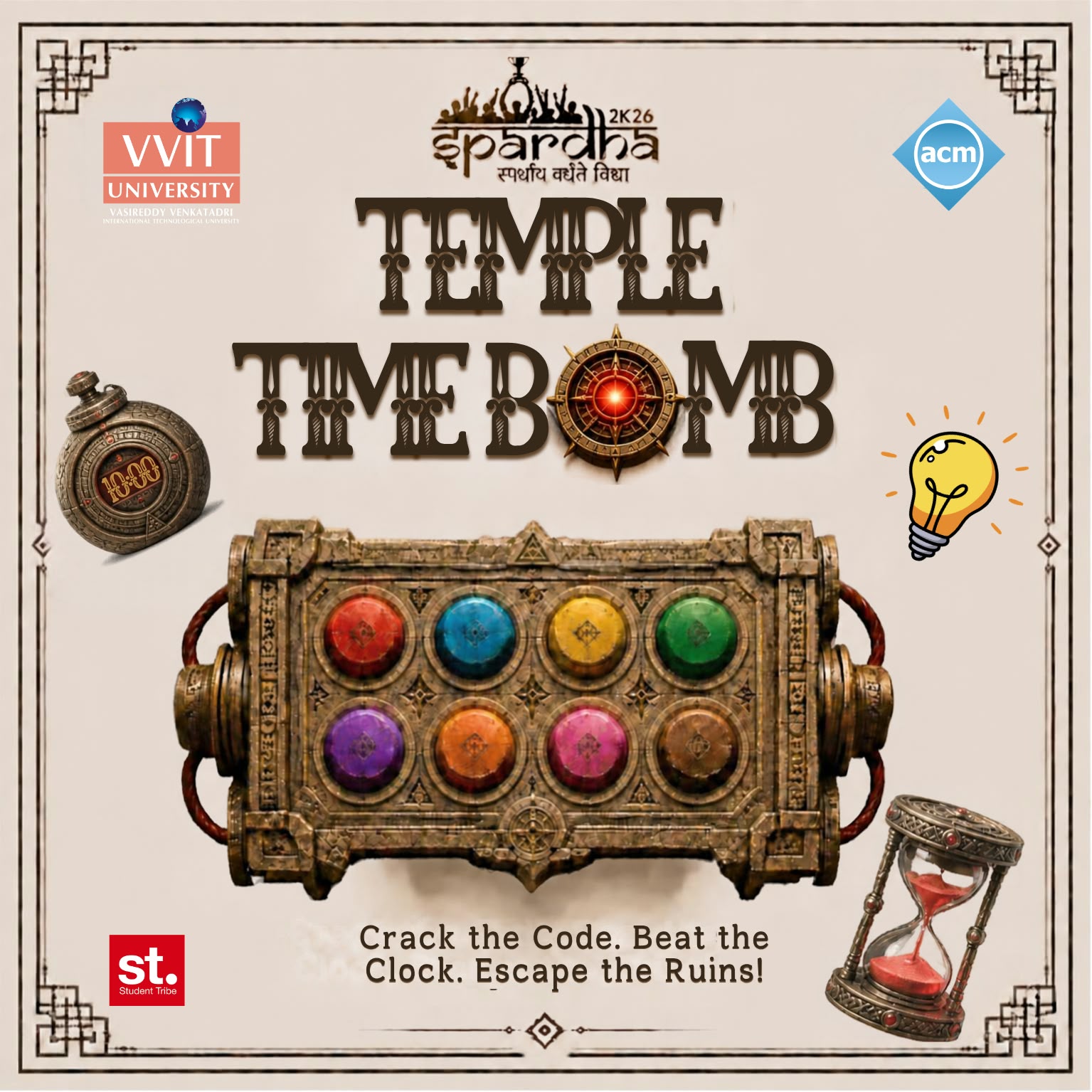 Temple Time Bomb poster